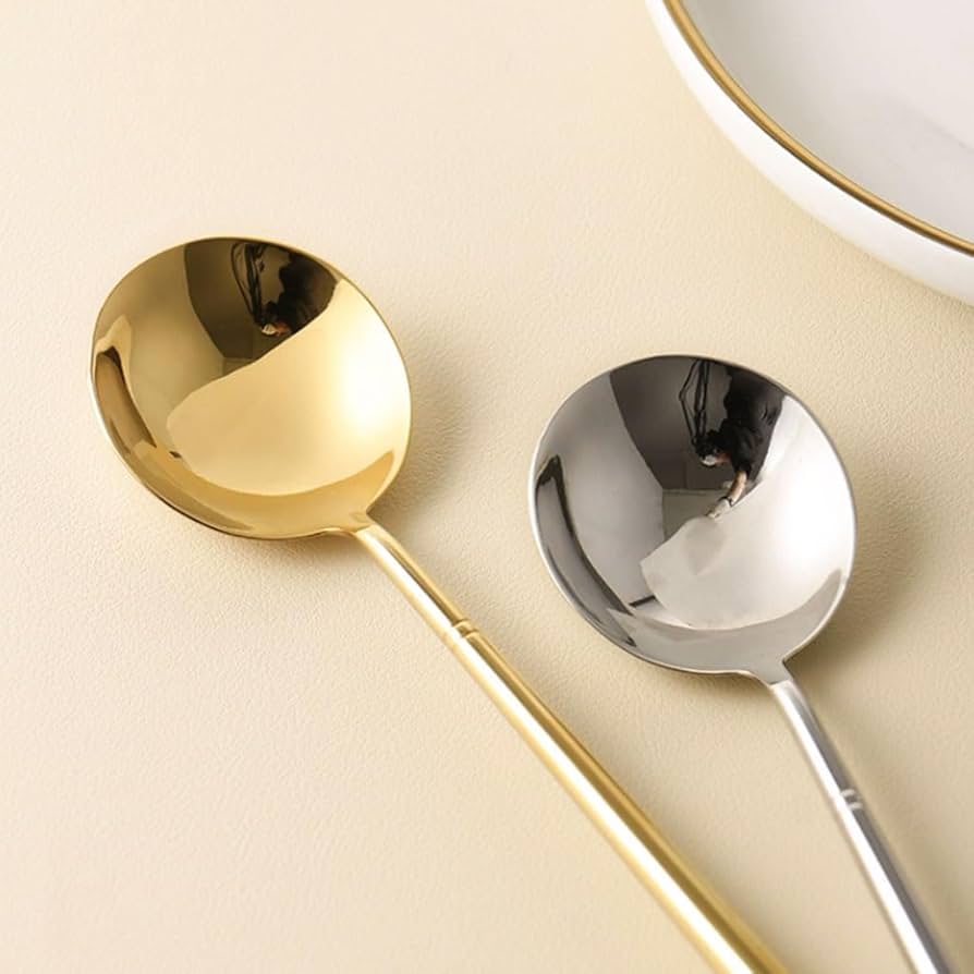 VILLA MILANO スプーン 2本 セット 銀食器 カラトリー 銀食器カトラリー「ニュークラウン」スプーン2本セット・銀製品